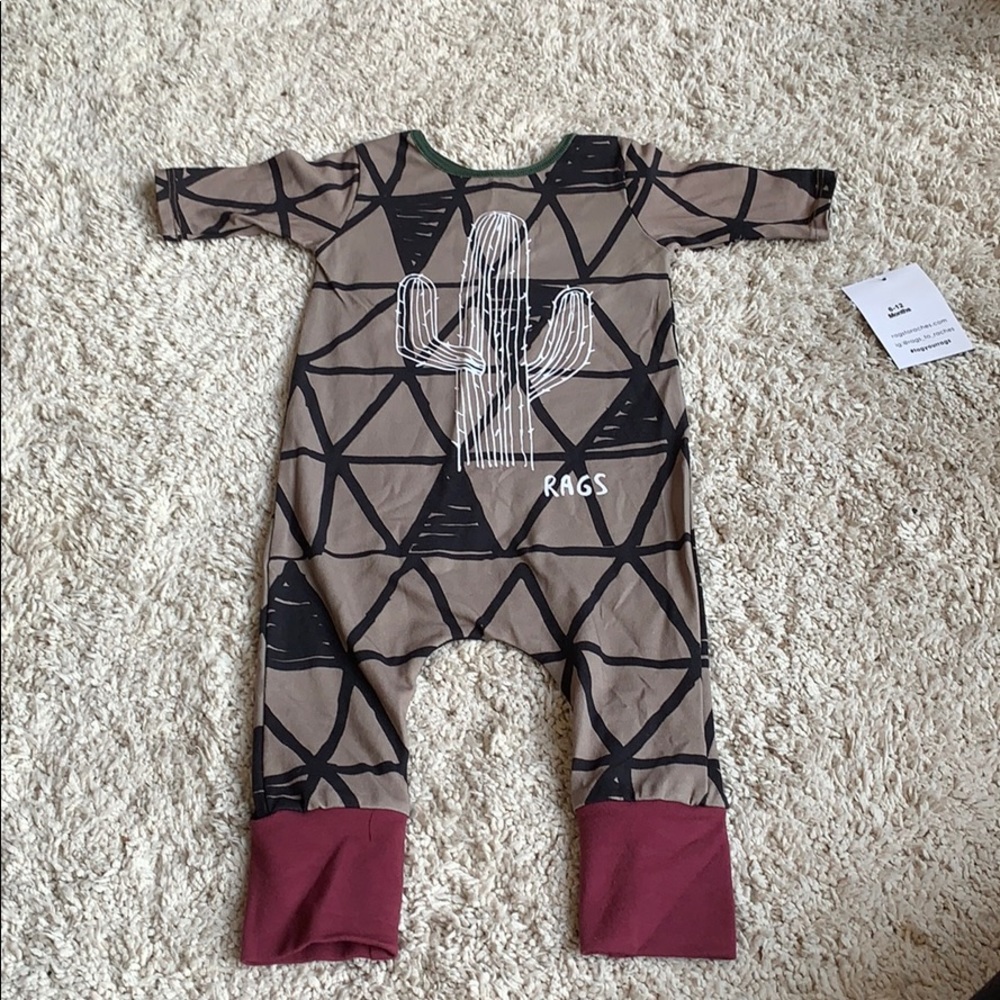 NWT Rags to Raches Cactus Romper